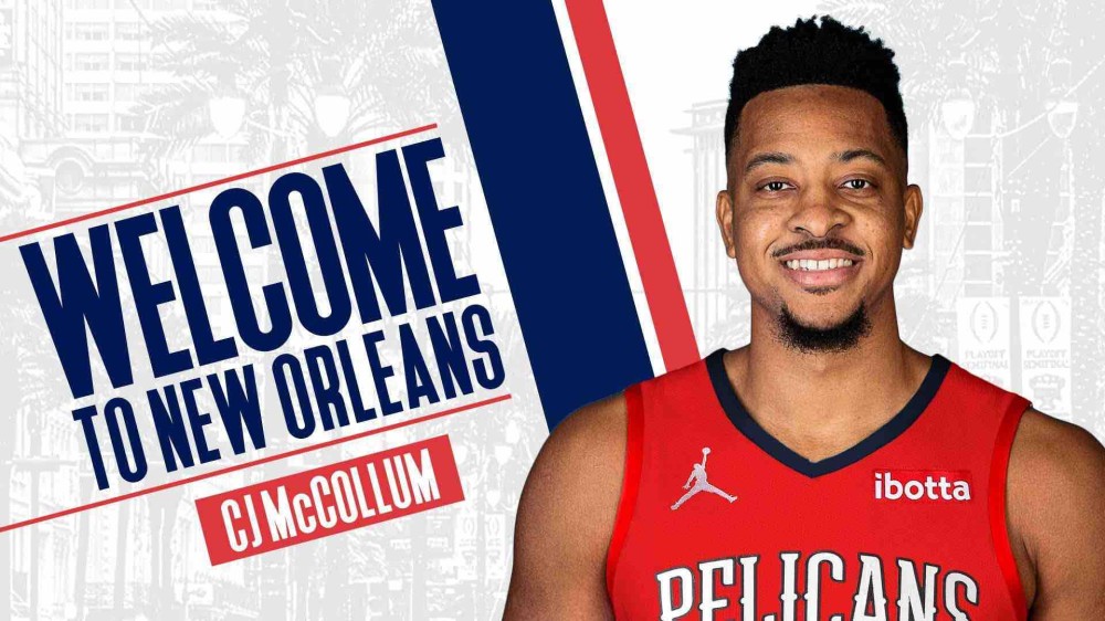 cj mccollum new orleans pelicans a takas edildi